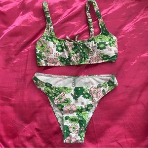 floral print swimsuit